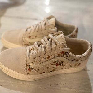 Vans Floral Canvas Sneakers